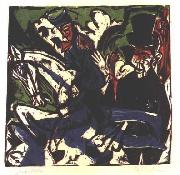 Ernst Ludwig Kirchner, Schlemihls entcounter with small grey man